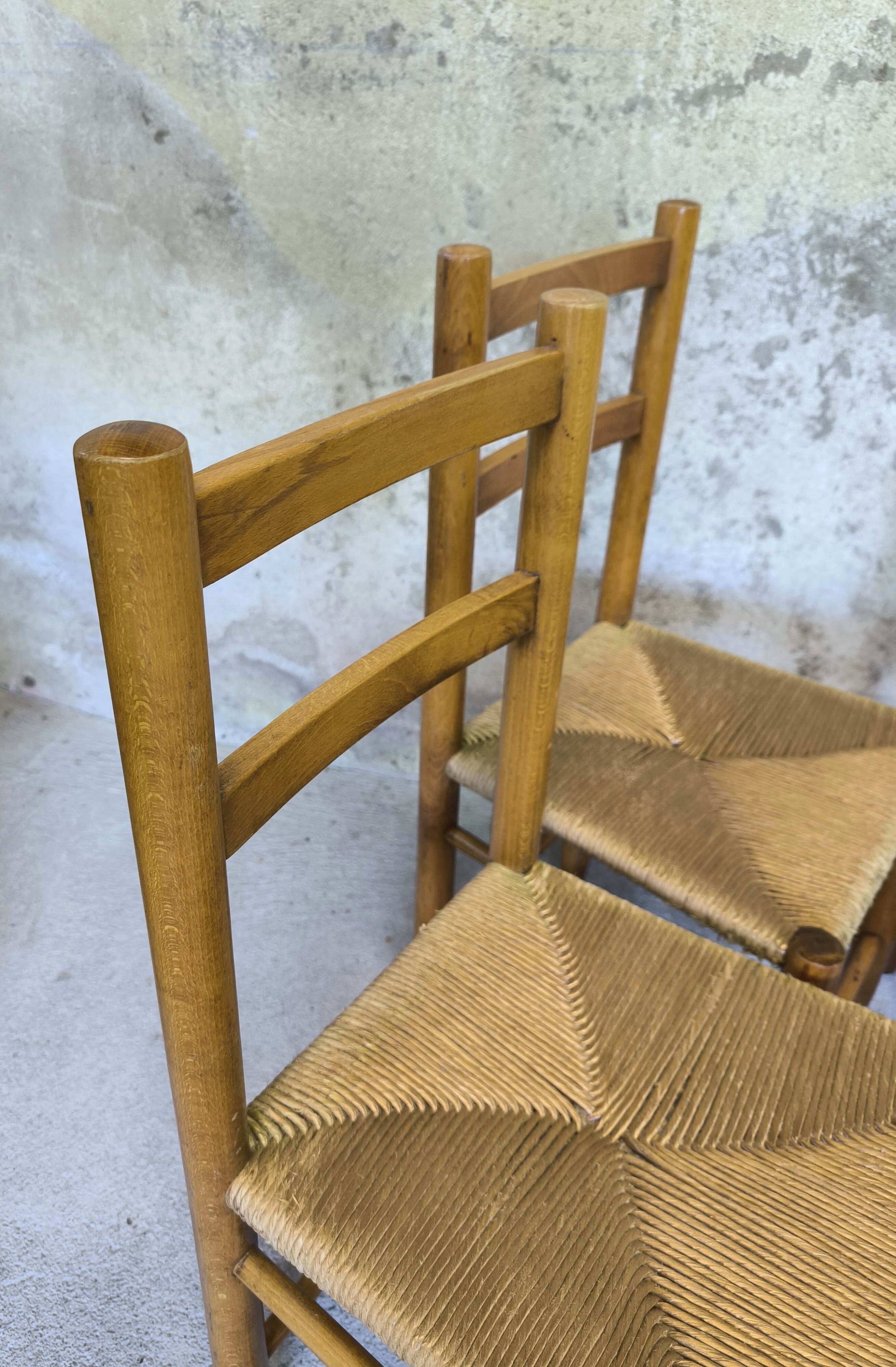Set of four vintage chairs