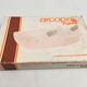 Dish vintage rectangular 35 cm arcopal smoked "gourmet" for oven