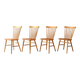 Lot de 4 chaises Pinstollar Vintage