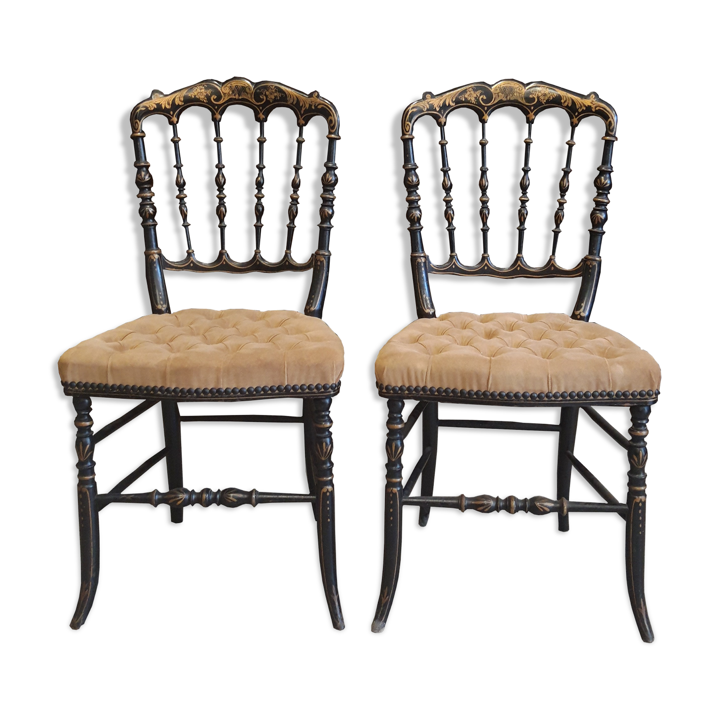 Paire de chaises Charivari