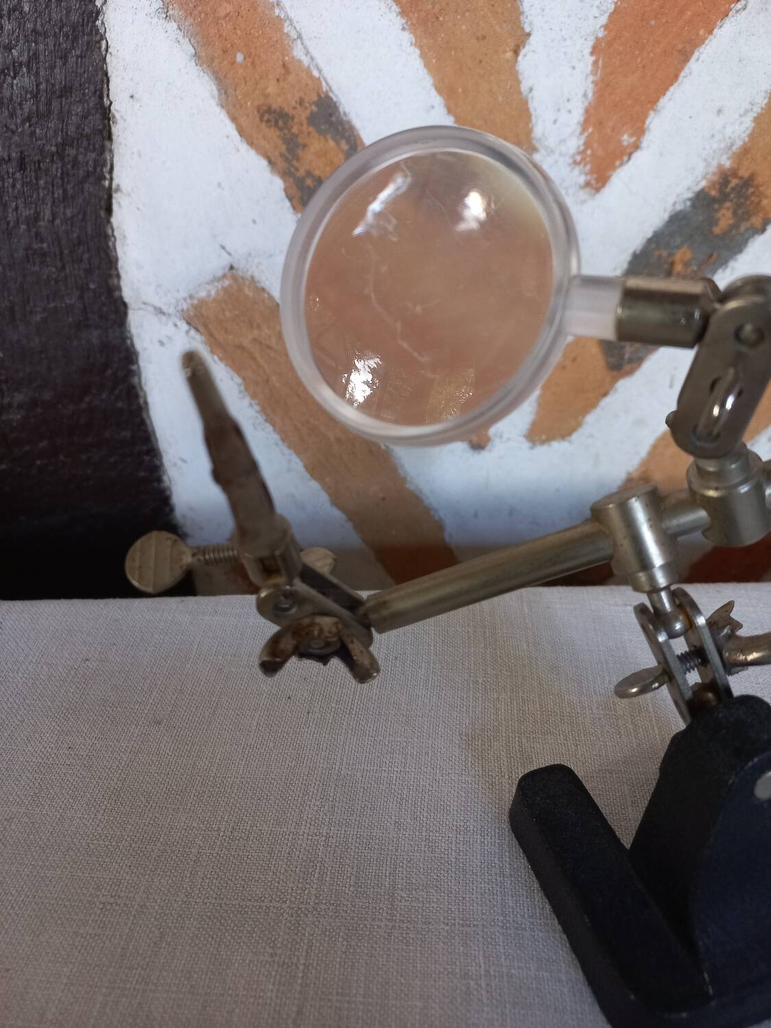 Ancienne loupe d'horloger bijoutier