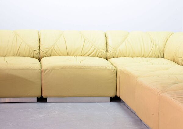 Canapé modulaire original Walter Knoll « Domaine » par Bernd Münzebrock, années 1970
