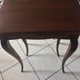 3 old pull-out tables in mahogan
