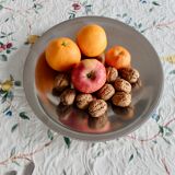 Silver metal center table tray