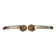 Pair of antique art deco furniture handles from the 30s/40s