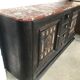 Blackened wooden sideboard of the 1950s