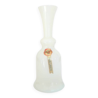 Vase Stelvia Opalina Fiorentina blanc