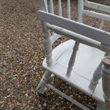 Old white baby high chair