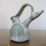 Zoomorphic ceramics " Marius Bessone " Vallauris 60s
