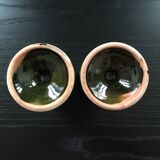 Set of 2 ceramic glasses