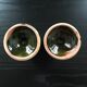 Set of 2 ceramic glasses