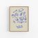 Naive Illustration giclee print, 50x70cm