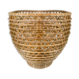 Rattan pot-pot