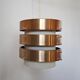 Midcentury Rare Pendant in style of Jo Hammerborg, Denmark, 1970s