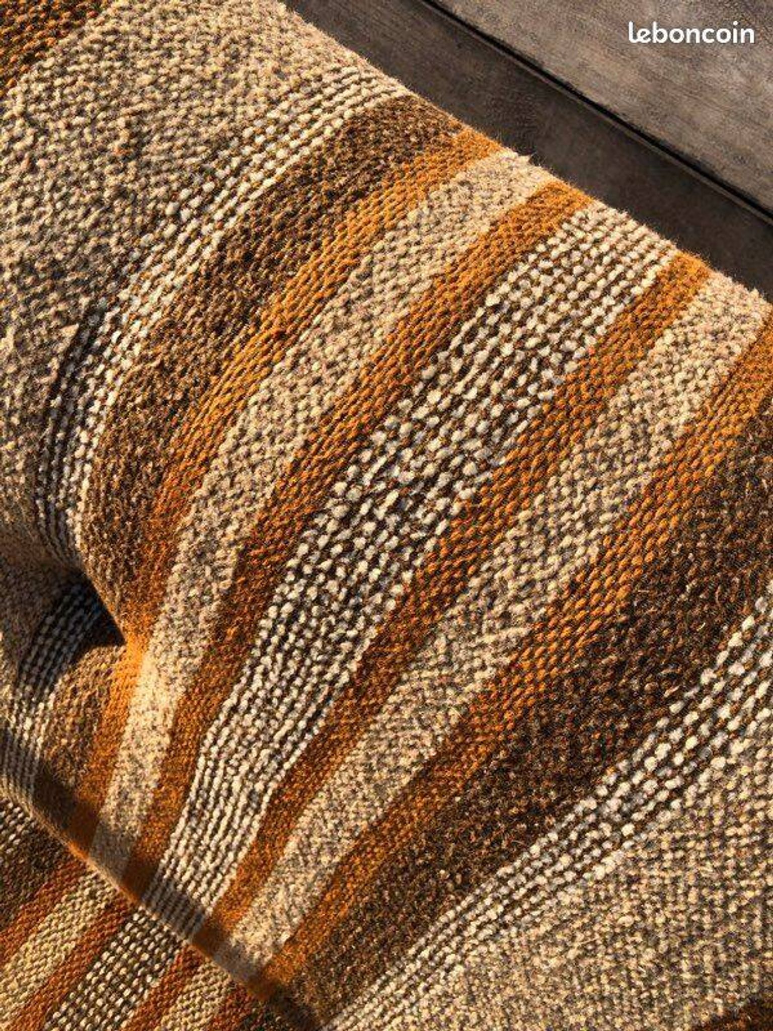 Striped Tweed Sofa