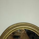 Golden mirror 25x30cm