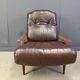 Fauteuil scandinave vintage, années 1960