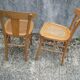 Pair of bistro chairs