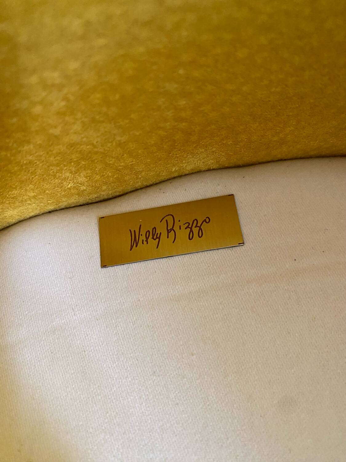 Willy Rizzo's 'mini club' model armchair