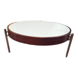 Teak tripod coffee table, 1970s