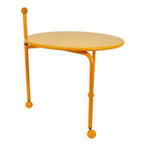 Post-modern side or coffee table by Tord Bjorklund, Memphis style, Sweden, 1980s.