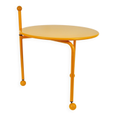 Post-modern side or coffee table by Tord Bjorklund, Memphis style, Sweden, 1980s.