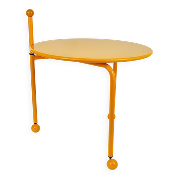 Post-modern side or coffee table by Tord Bjorklund, Memphis style, Sweden, 1980s.