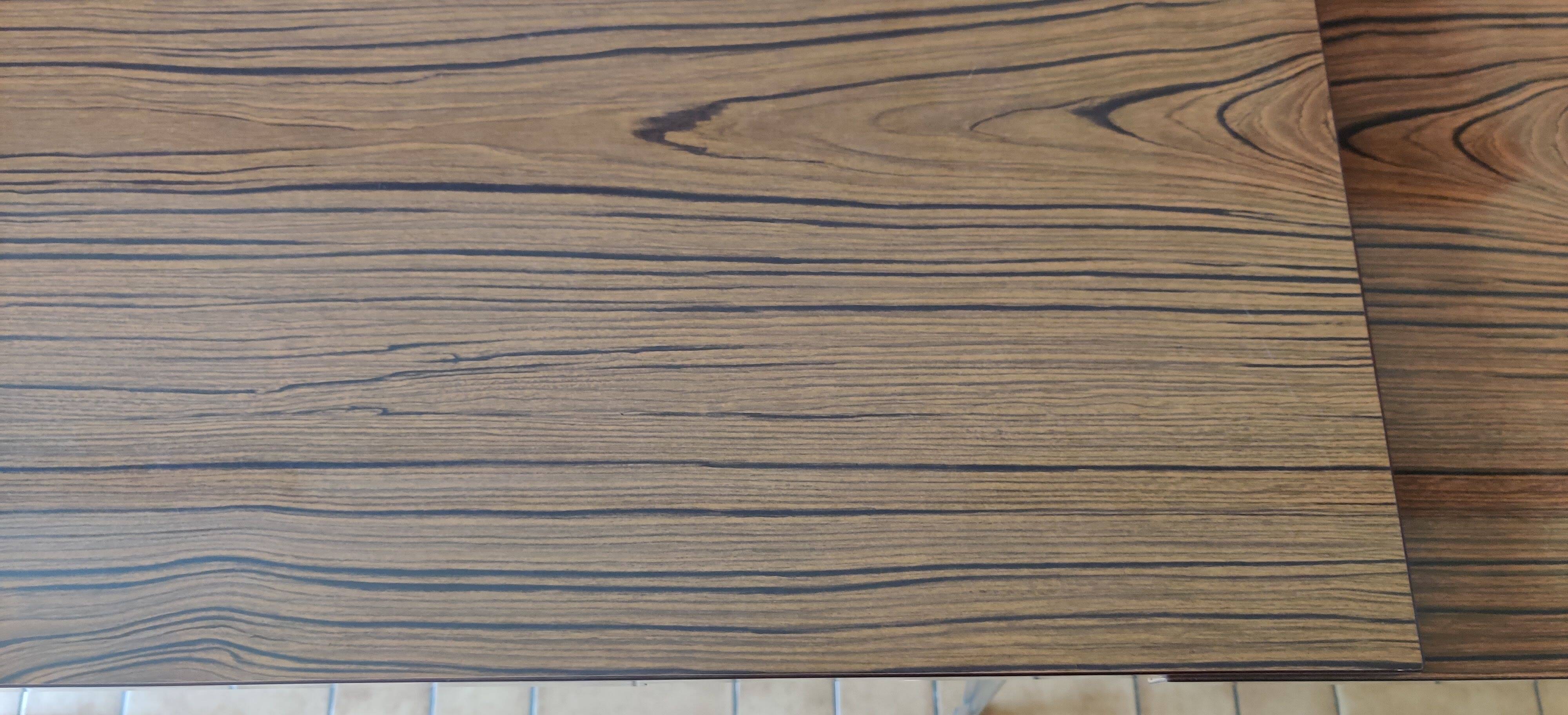 Vintage brown formica table