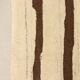 Handmade Asian wool rug with large knots 108 x 100 in