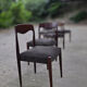 Set of 6 Scandinavian teak chairs – 1960s