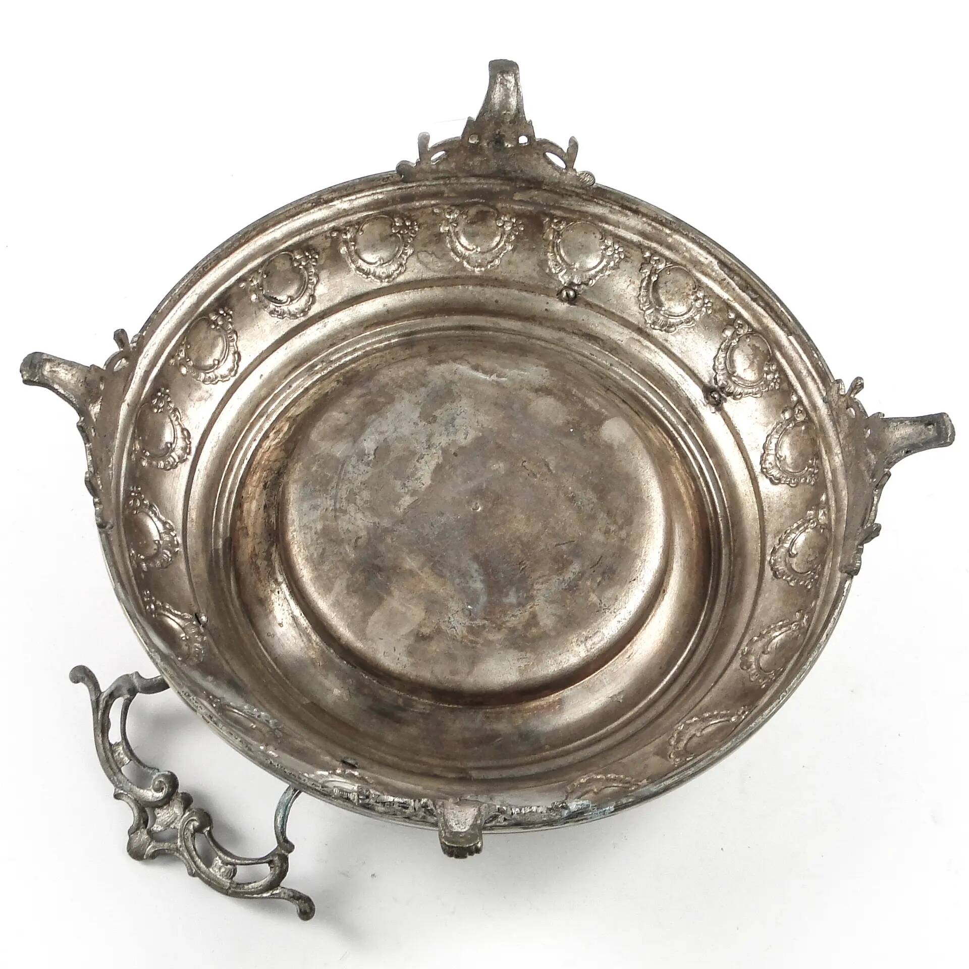 Plat d'apéritif Art Nouveau, Suède, début du 20e siècle