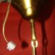 suspension in white opaline from the early 20th century
