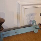 Vintage wall-mounted coat rack