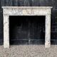 Louis XVI Style Fireplace In Violet Breccia Marble Circa 1880