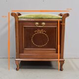 Stool, magazine rack 1900/1920