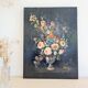 Old painting - bouquet of flowers