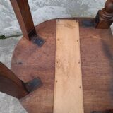 Louis Philippe oak desk chair 1900