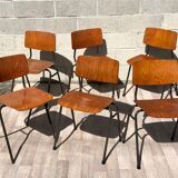 Set of 6 Marko Holland chairs