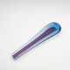 Soliflore Murano Flavio Poli Sommerso Blue Violet 30cm 479g