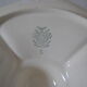 Aperitif tray in porcelain gilded decoration Villeroy & Boch 50s/60s