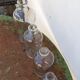 Serie de 4 flacons anciens d'herboriste