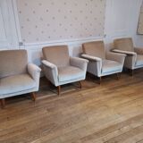 fauteuils club années  60 70