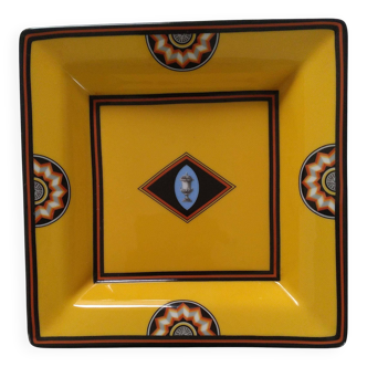 Cendrier carré en porcelaine Puiforcat
