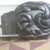 Massive carved wood 17th  oak