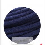 Pleated opaline portable lamp, 2 M fabric cable