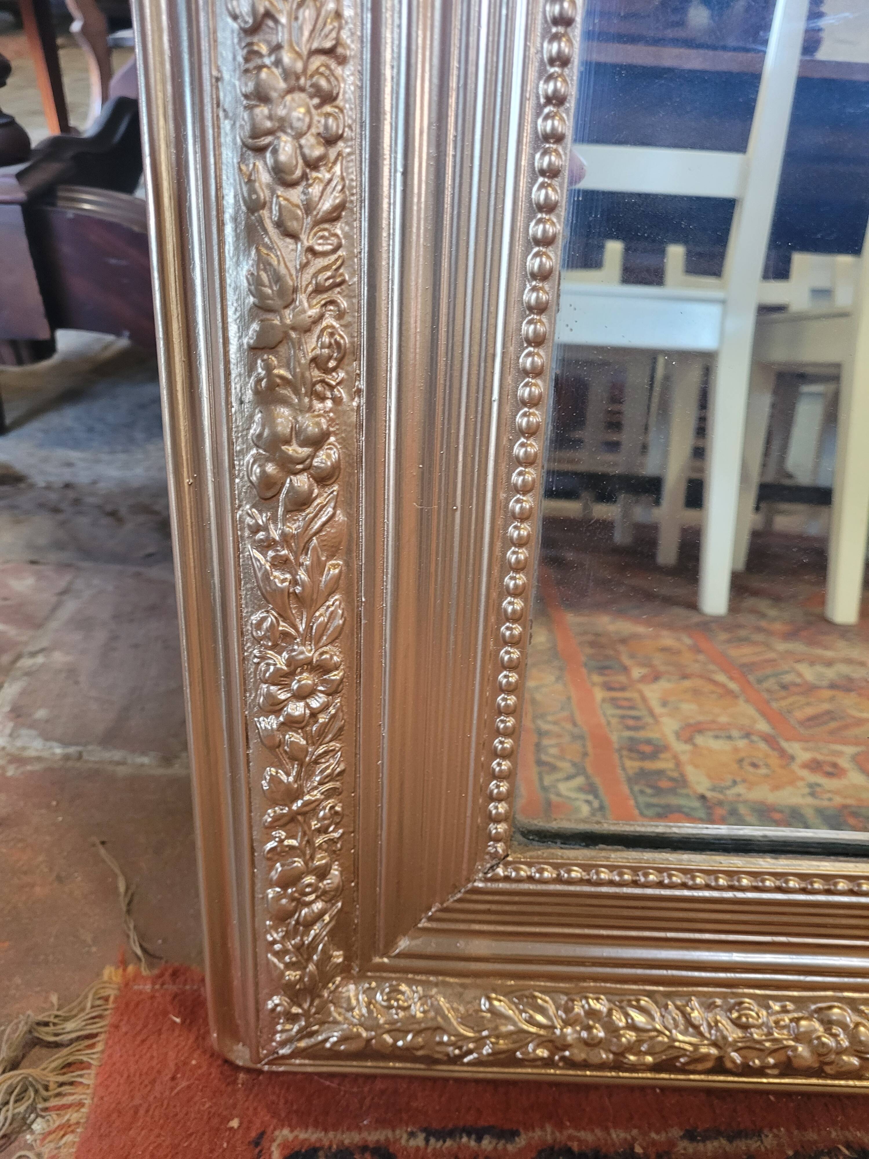 Miroir Louis Philippe doré ancien 119x81cms