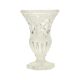 Vintage Vase Bohemian Crystal Diamond Pattern Medici 23cm