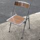 Convertible stepladder chair, vintage formica