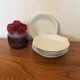 6 hollow plates in Limoges porcelain
