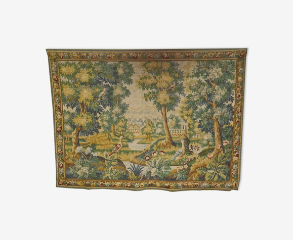 Vintage French Aubusson Tapestry from 1977 by Robert Four